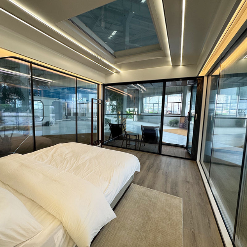space capsule bedroom
